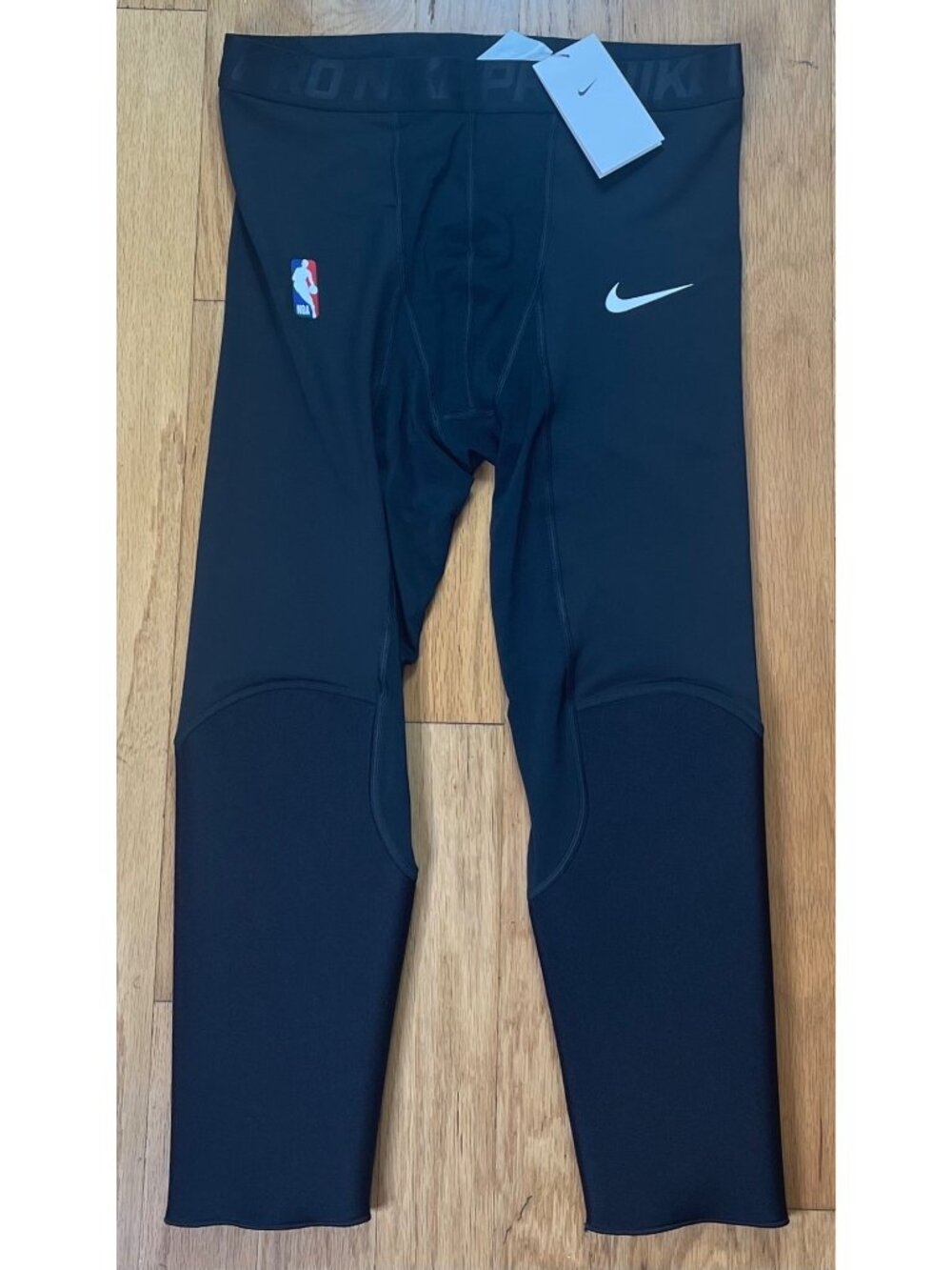 Nike Dri-Fit NBA Pro Black Compression/Padded Training Tights AA0753-010, Men XL